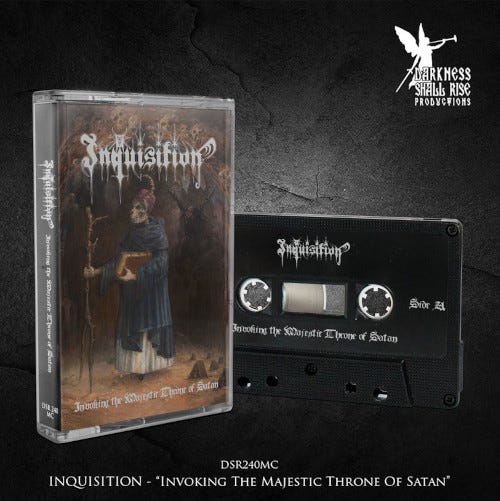 Inquisition  Invoking the Majestic Throne of Satan  Kassett
