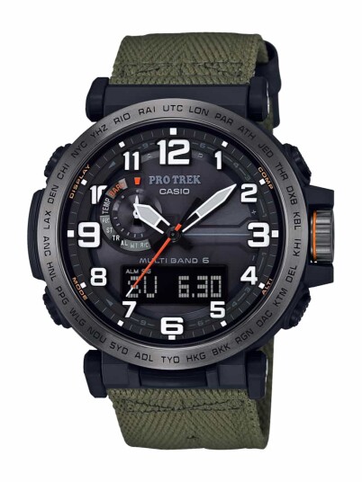 Casio Pro Trek Prw-6600yb-3er Green