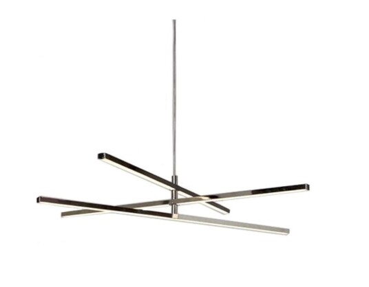 Ms - belysning Stick takpendel 60 cm dimbar led - Krom