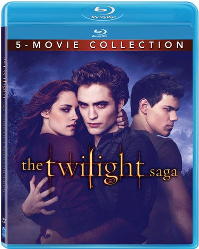 Twilight Saga: 5Movie Collection Bluray Twilight Saga: 5Movie Collection Bluray