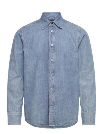 G Star Regular Denim Shirt L\S Blue S