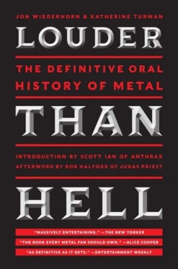Louder Than Hell Av Jon Wiederhorn, Katherine Turman