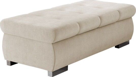 Cerys Fotpall 60 cm - Beige