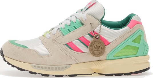 Joggesko adidas Zx 8000 Off White/ Lucid Pink/ Semi Court Green EUR 41 1/3