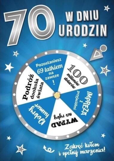 Bursdagskort 70