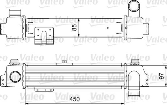 Intercooler VALEO 818634