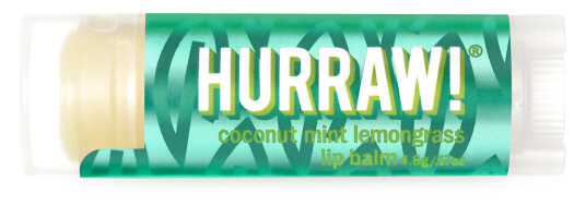 HURRAW! Pitta Lip Balm Coconut Mint Lemongrass