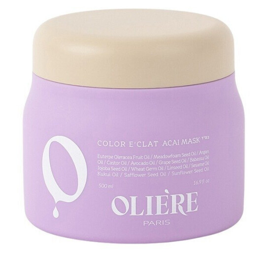 Oliére Color E"Clat Acai Hair Mask Purple 500 ml