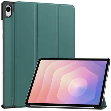 Samsung Galaxy Tab S11 Tri-Fold Series Smart Folio-etui Svartgrønn