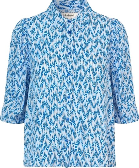Lollys Laundry Bonoll Shirt Ss   Blue   M