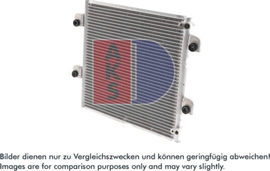 AKS DASIS 422119N Kondensator, klimaanlegg