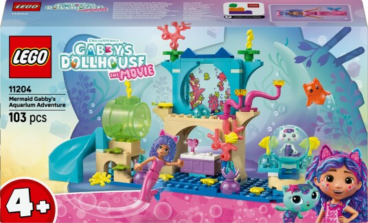 LEGO Gabby"s Dollhouse 11204 Havfrue-Gabbys akvariumeventyr