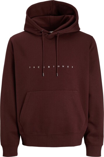 Jack & Jones Jjestar Jj Sweat Hood Noos Brown L