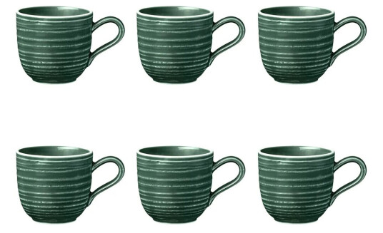 Seltmann Weiden Terra espressokopp 9 cl 6-pakning Moss Green