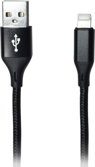 Msonic Usb-A Til Lightning-Kabel 1 M Svart Mlu623