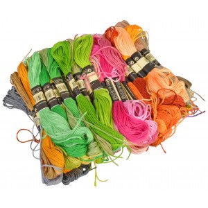 Infinity Hearts Broderigarn / Broderitråd 100 Ass. farver Infinity Hearts Broderigarn / Broderitråd 100 Ass. farver