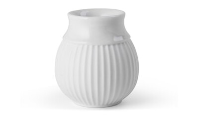 Lyngby Porcelæn Curve Lysestake Hvit 7 cm Porselen