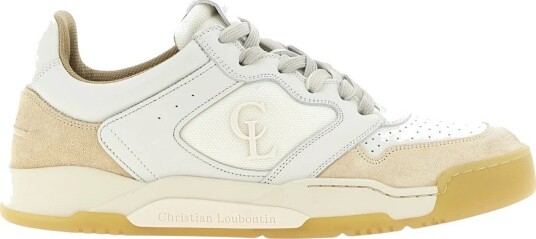 Christian Louboutin Herre Sko Beige 41 EU,