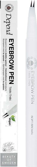 Depend Perfect Eye Twin Thin Soft Brown 0,6g