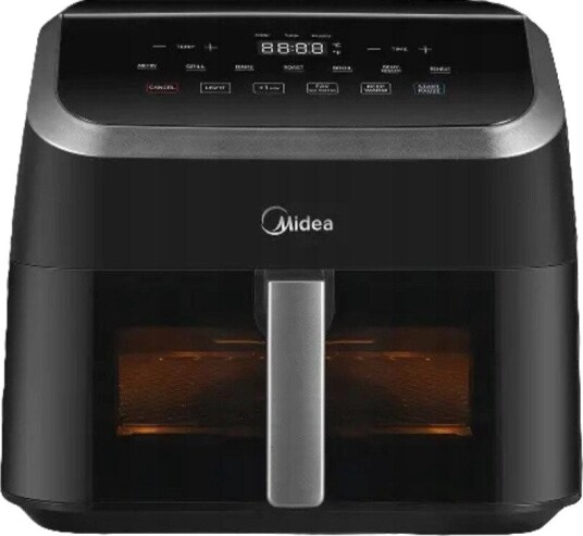 Midea MAD85000ADK Airfryer - 8,5L, 2200W - Svart