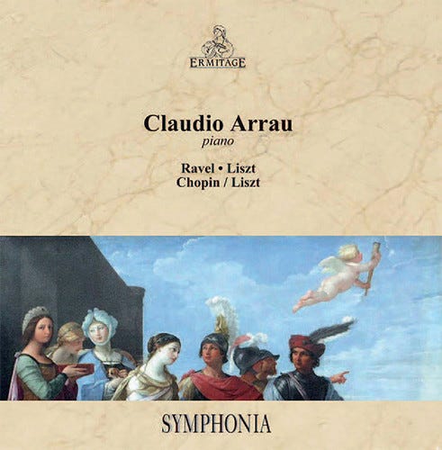 Claudio Arrau  Ravel Liszt Chopin / Liszt  LP/Vinyl