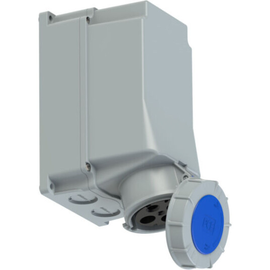 PC Electric Stikkontakt Utvendig Skrå 125A 3Pol+J 230V 9H IP67 - 1578144