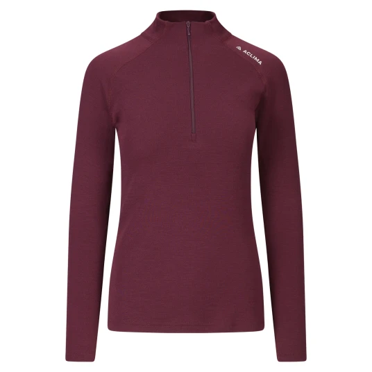 Aclima Women"s WarmWool Mockneck Fig M