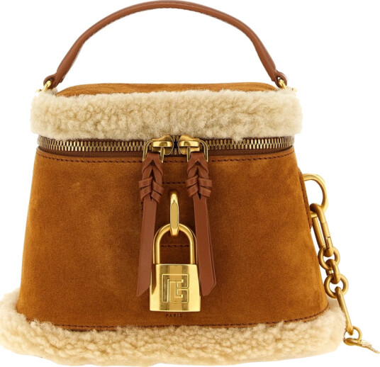Balmain Dame Vesker Brun ONE SIZE,