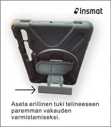 Insmat Rugged Armor - back cover for tablet