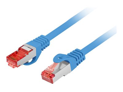 Lanberg Koblingskabel Rj 45 Hann Til Rj 45 Hann 1 M 5.7 Mm S/Ftp Cat 6 Halogenfri Uten Hindringer Blå PCF6 10CU 0100 B