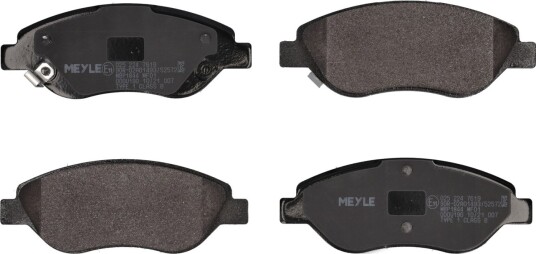 Bremseklosser MEYLE 025 224 7619 Bremseklosser MEYLE 025 224 7619
