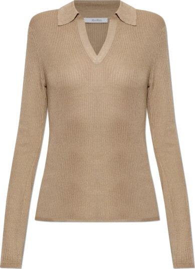 Max Mara Dame Topper Beige M,