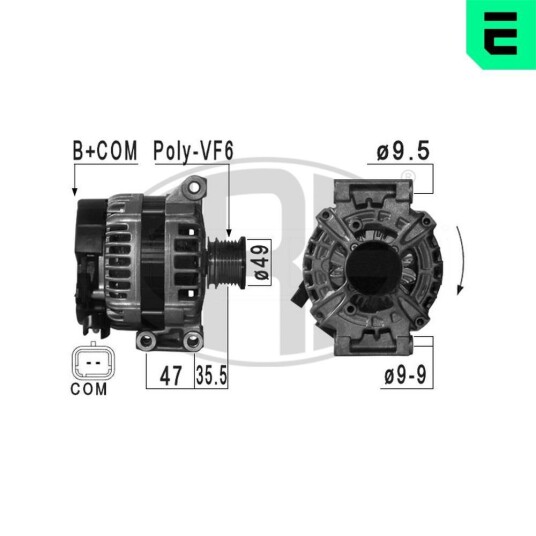 Dynamo ERA 209031A