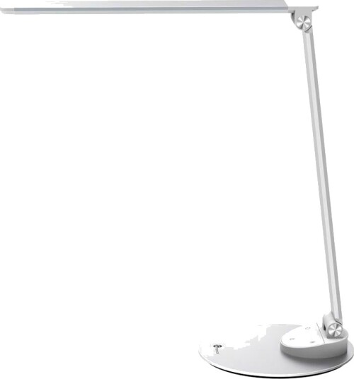 TaoTronics skrivebordslampe med USB lading 5 lysmoduser S??lv TaoTronics skrivebordslampe med USB lading 5 lysmoduser S??lv