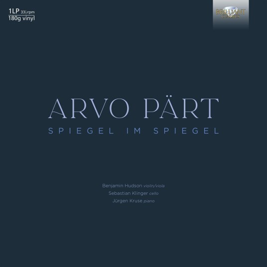Benjamin Hudson, Sebastian Klinger, Jurgen Kruse, Arvo Pärt Pärt: Spiegel im Spiegel LP/Vinyl Benjamin Hudson, Sebastian Klinger, Jurgen Kruse, Arvo Pärt Pärt: Spiegel im Spiegel LP/Vinyl