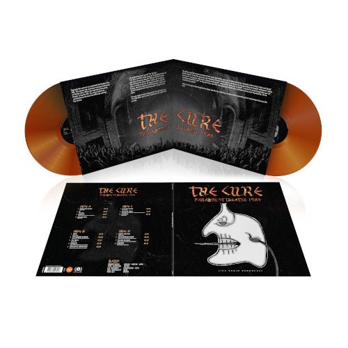 The Cure Paramount Theater 1984 LP/Vinyl The Cure Paramount Theater 1984 LP/Vinyl