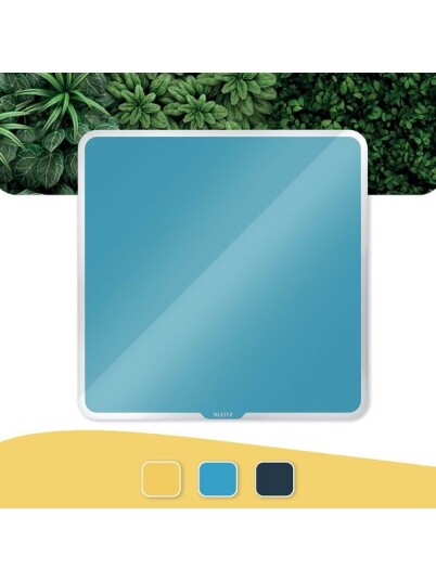 Leitz Cosy magnetisk glasstavle 450x450 mm, sjbl
