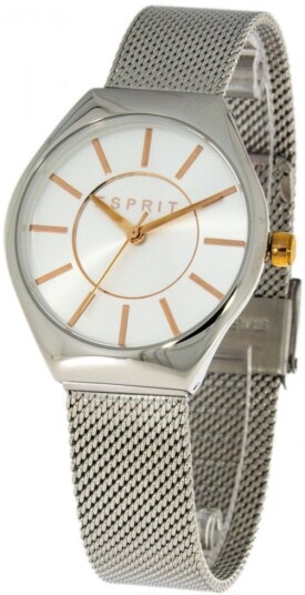 Esprit Dameklokke ES1L004M0045 Hvit/Stål Ø34 mm