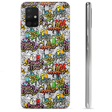 Samsung Galaxy A51 TPU-deksel Graffiti