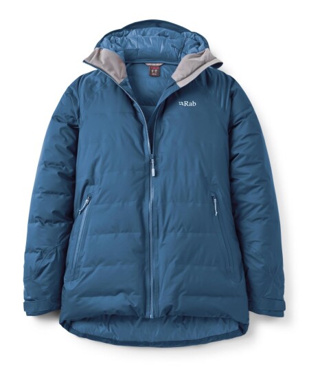 Rab Valiance Jacket Wmns Tempest Blue Size 14