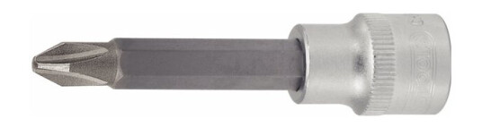 Ks Tools 917.1302, Stikkontakt, 1/2", 1 Hoder, Kromvanadiumstål, Din 3120, Iso 1174, 110 Mm