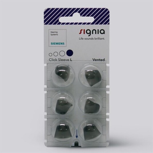 Signia Signia Click Sleeve (Vented) - Large