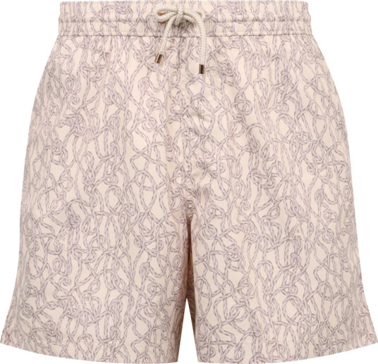 Agnona Herre Svømmetøy Beige L,