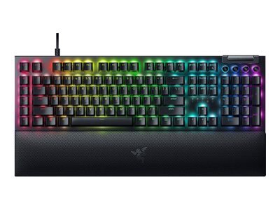 Razer BlackWidow V4 Mekanisk Gaming Tastatur med Razer Yellow Bryter - Kablet USB-C - Svart Razer BlackWidow V4 Mekanisk Gaming Tastatur med Razer Yellow Bryter - Kablet USB-C - Svart