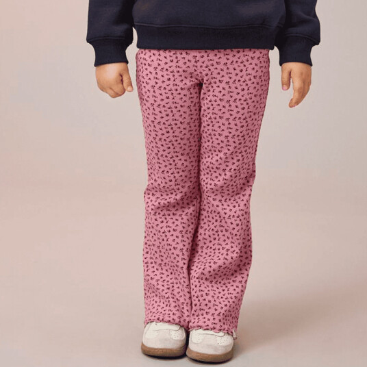 Kids Only Kmgtrinny flared leggings til småbarn Foxglove (122) 122