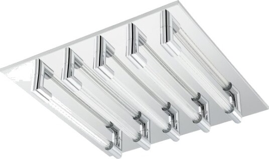 Eglo Velarde Taklampe 5X550 Lm 370 X 370 Krom