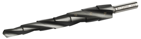 Ironside 201573 Trinnbor 7 trinn Ø 6–12 mm Maskintilbehør & forbruk