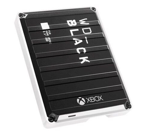 WD_BLACK P10 5TB Ekstern Harddisk for Xbox One - USB 3.2 - Svart