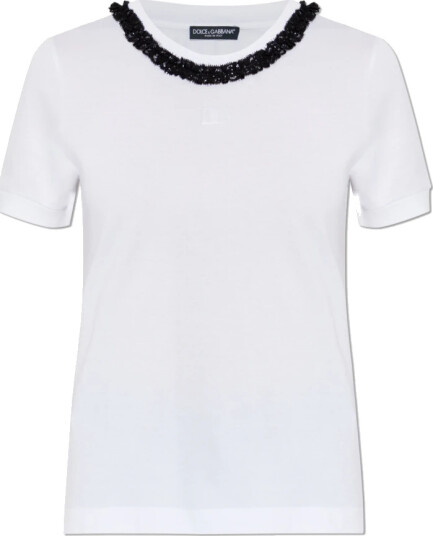 Dolce & Gabbana Dame Topper Hvit XS,
