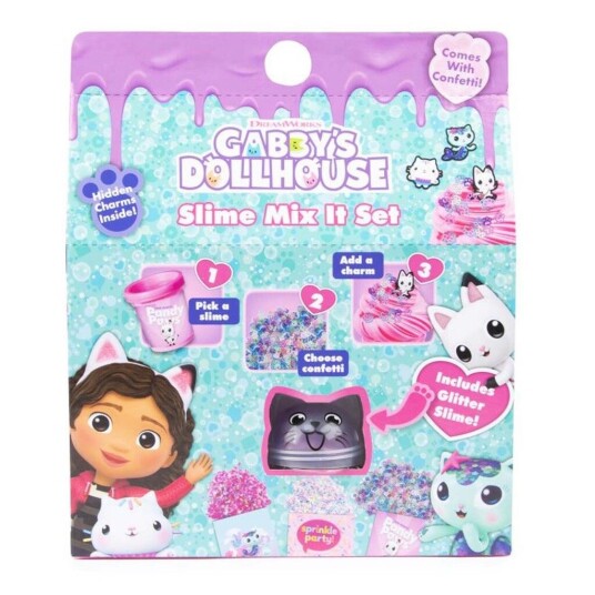 Gabbys Dollhouse Slime Mix It Set 204-700009
